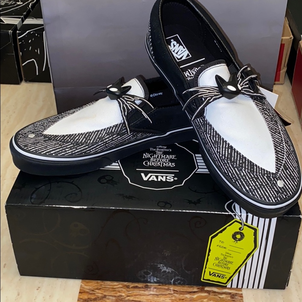 Vans Nightmare before Christmas Jack Slip On NWT